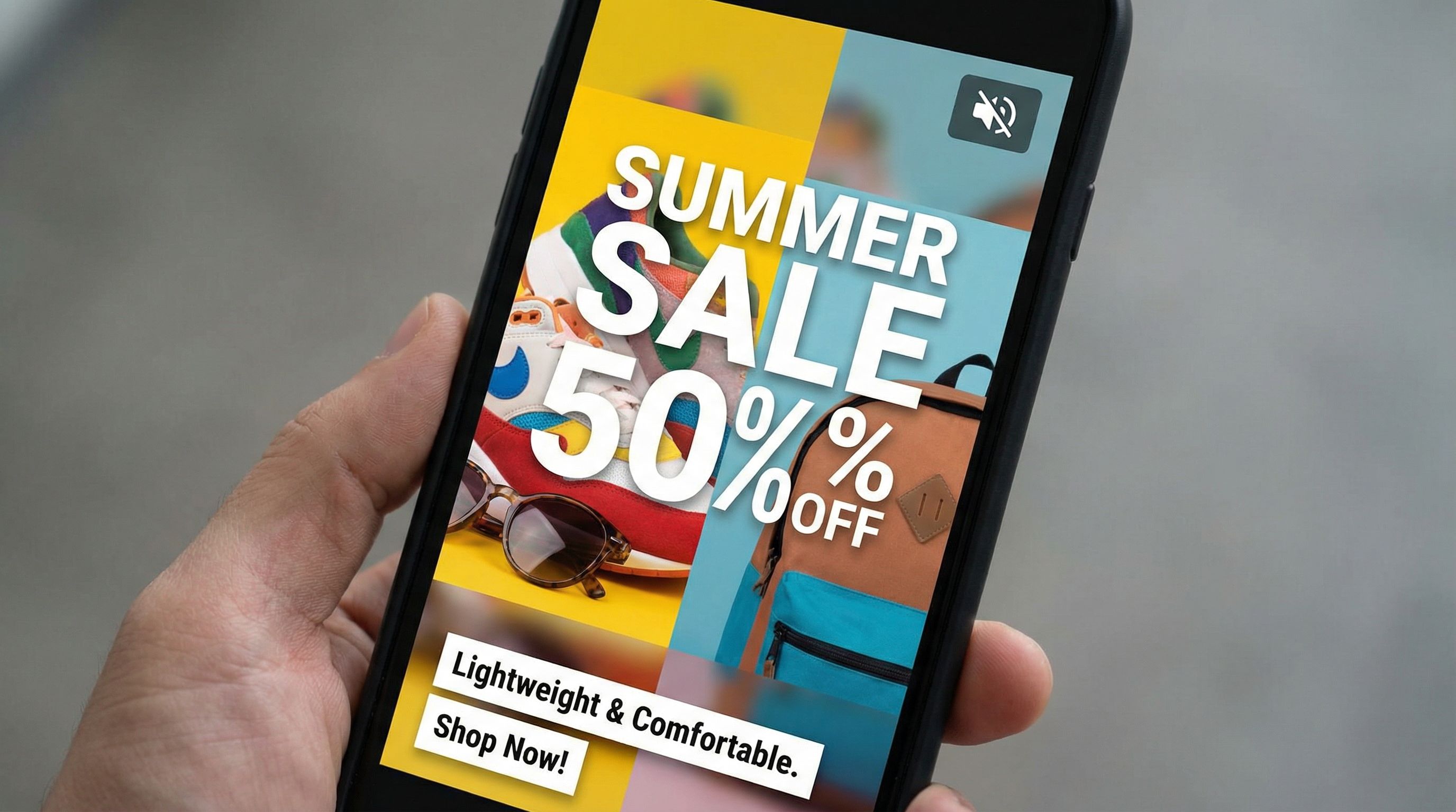 Ecommerce video color psychology and typography hierarchy examples